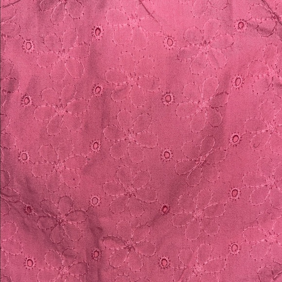 Kimchi Blue Pink Ruffled Eyelet Mini Skirt - Picture 6 of 6